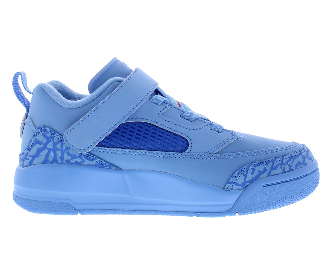 Nike Jordan Spizike Low PS Boys Shoes Size 3, Color: Football Blue/Fountain Blue