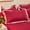 Red, variant on Fmbmuo Brushed Lace Pillowcase – Soft,Elegant and Comfortable