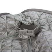 Durasage Pop-Up Portable Steam Sauna Spa, 800W Steam Generator, Foldable Tent, Timer Control, Indoor Home Use, Includes Chair & Storage Pocket - Gray