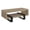 Brown, variant on Dinard Engineered Wood Coffee Table Grey Driftwood