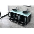 thumbnail image 2 of Wonline 60 Inch Bathroom Vanity Double Sink for Standard Bathroom Modern Design with Mirror Faucet Drain Set, 2 of 6