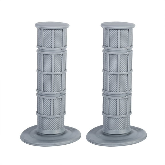 22mm 7/8" Silicone Soft Handle Bar Hand Grips for Pit Dirt Bike Motorcycle Gray
