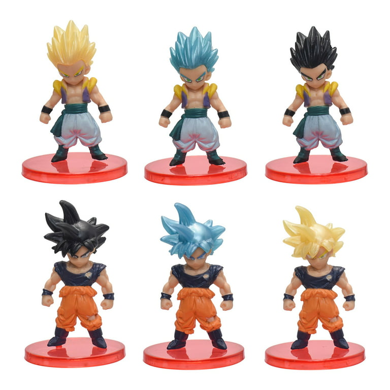 Ambiente Motel recibir 21 Pack Anime Dragon Ball Z Action Figures Set 3" Super Saiyan Series  Collectible Model Doll Toys for Kids Gifts - Walmart.com