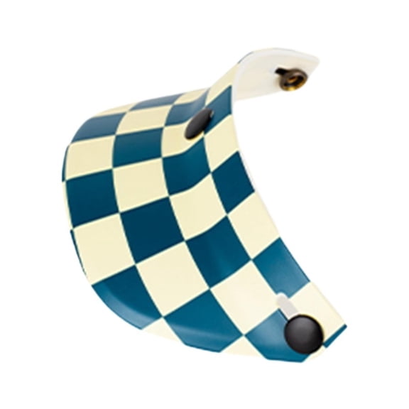 Applies to Helmet Visor Peak 3 Snap Visor Sunshield Peak for Helmets with 3 Buttons 3/4 Helmets Retro Helmets Parts Easy to Install