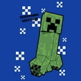 thumbnail image 2 of Men's Minecraft SSSSeasons Greetings Creeper  Graphic Tee Royal Blue X Large, 2 of 4