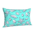 thumbnail image 2 of Vsdgher Seashell And Starfish Print Pillow Cases -Iconic Collection Pillowcases -Extra Soft, Not easy to deform,not pilling Export quality, 2 of 8