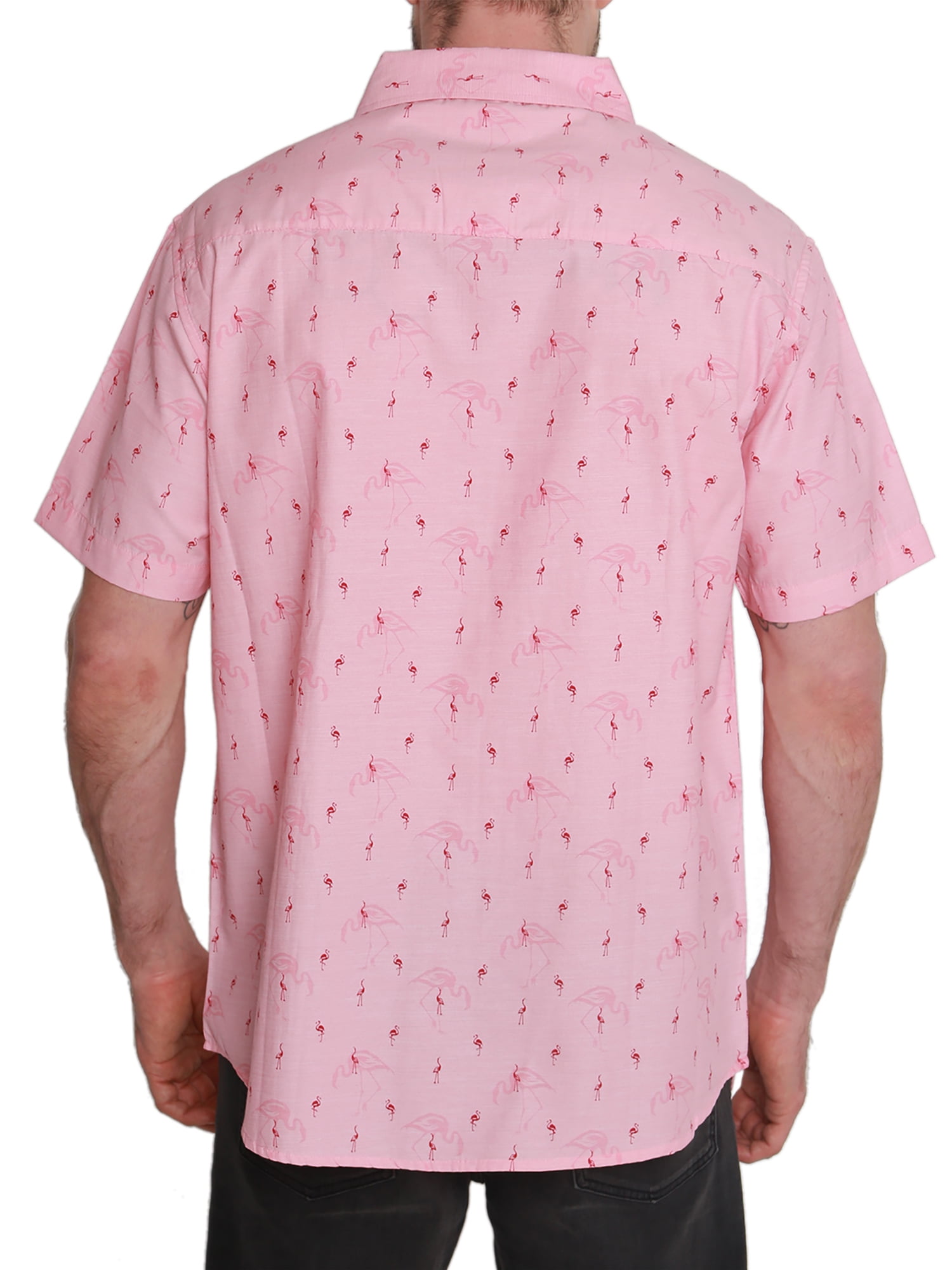 Pacific Marlin Men's Short Sleeve Hawaiian Woven Shirt