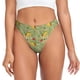 thumbnail image 1 of Balery Taco Tangas de Algodón para Mujer con Estampado – Ropa Interior Sexy, Transpirable, G-string-XX-Large, 1 of 6