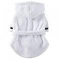 thumbnail image 3 of Cat Dog Bathrob Dog Pajamas Sleeping Clothes Indoor Soft Pet Bath Drying Towel Clothes for for Puppy Dogs Cats Pet Accessories White S-XL, 3 of 10