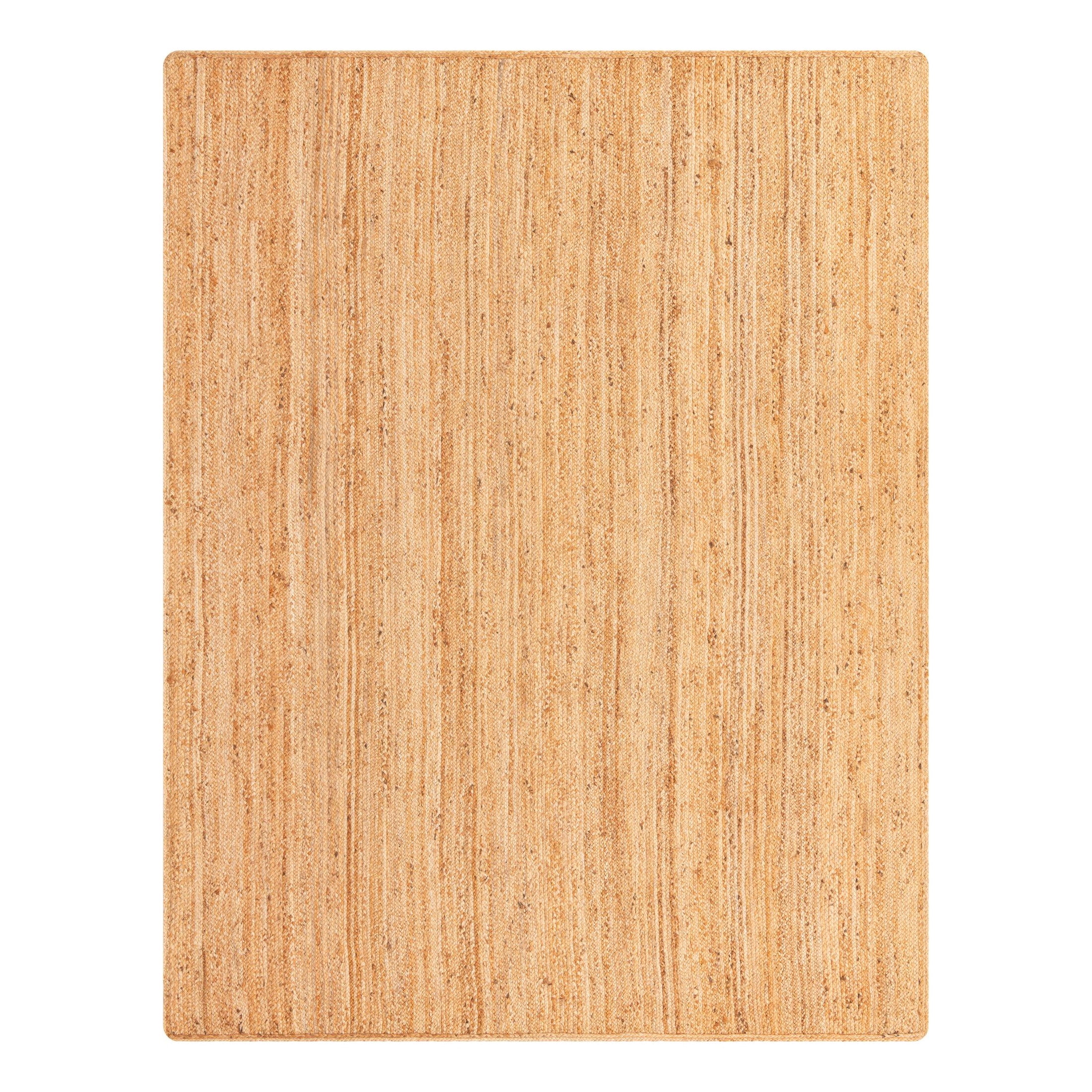 Unique Loom Braided Jute Collection Area Rug - Dhaka (9' x 12' 2" Rectangle Natural)
