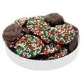 thumbnail image 3 of Dark Chocolate Christmas Nonpareils - 1.25 Lb (20 Oz) Tub, 3 of 4