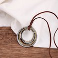 thumbnail image 3 of Retro Ethnic Style Alloy Women's Multilayer Necklace, 3 of 5