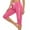 Hot Pink, variant on UAMVSH Women's Sweatpants Capri Pants Cropped Running Pants Lounge Loose Drawstring Waist Jogger with Pockets