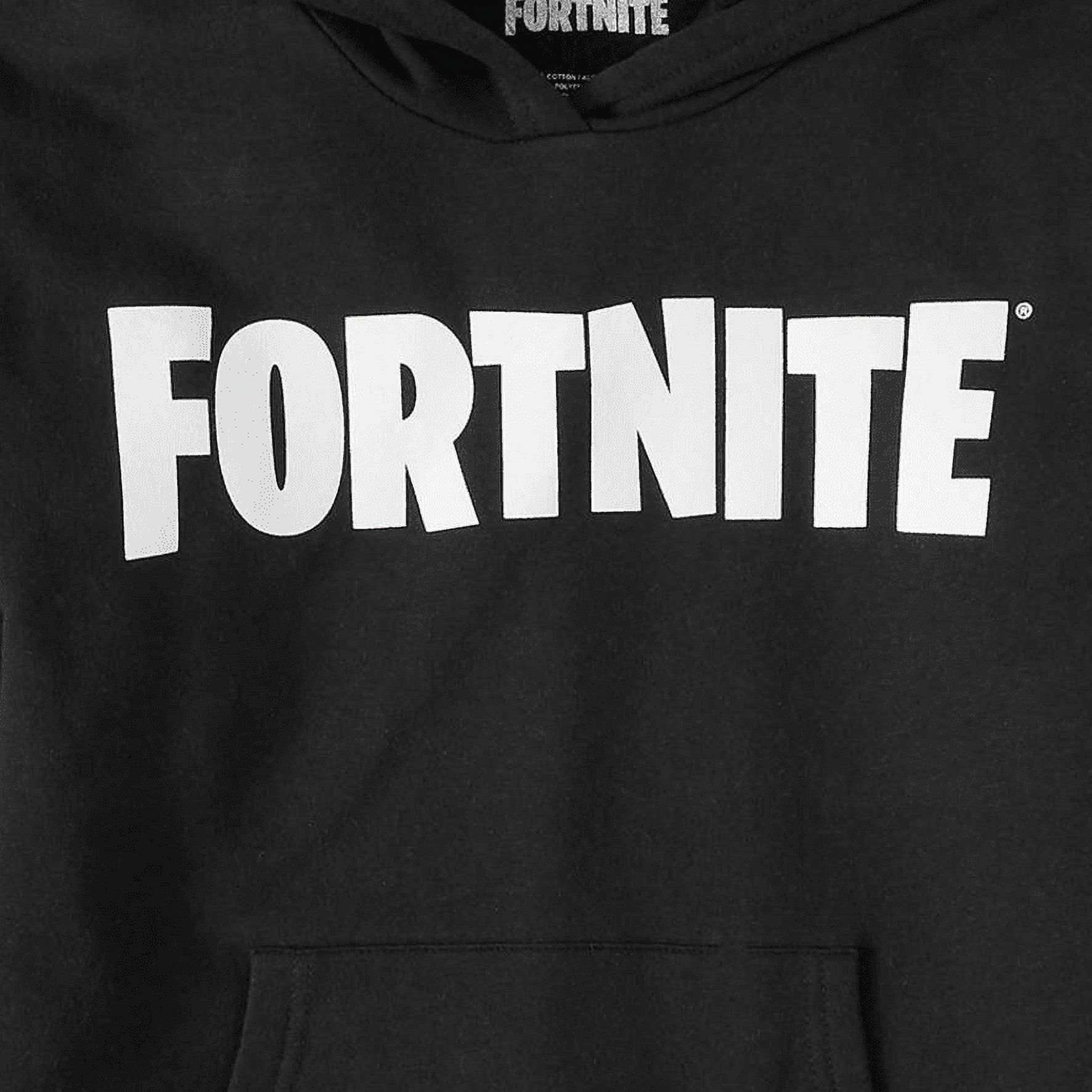 Epic Games by Fortnite Long Sleeve Graphic Pullover Hooded Relaxed Fit Sweatshirt (Little Boys or Big Boys) 1 Pack - image 2 of 3