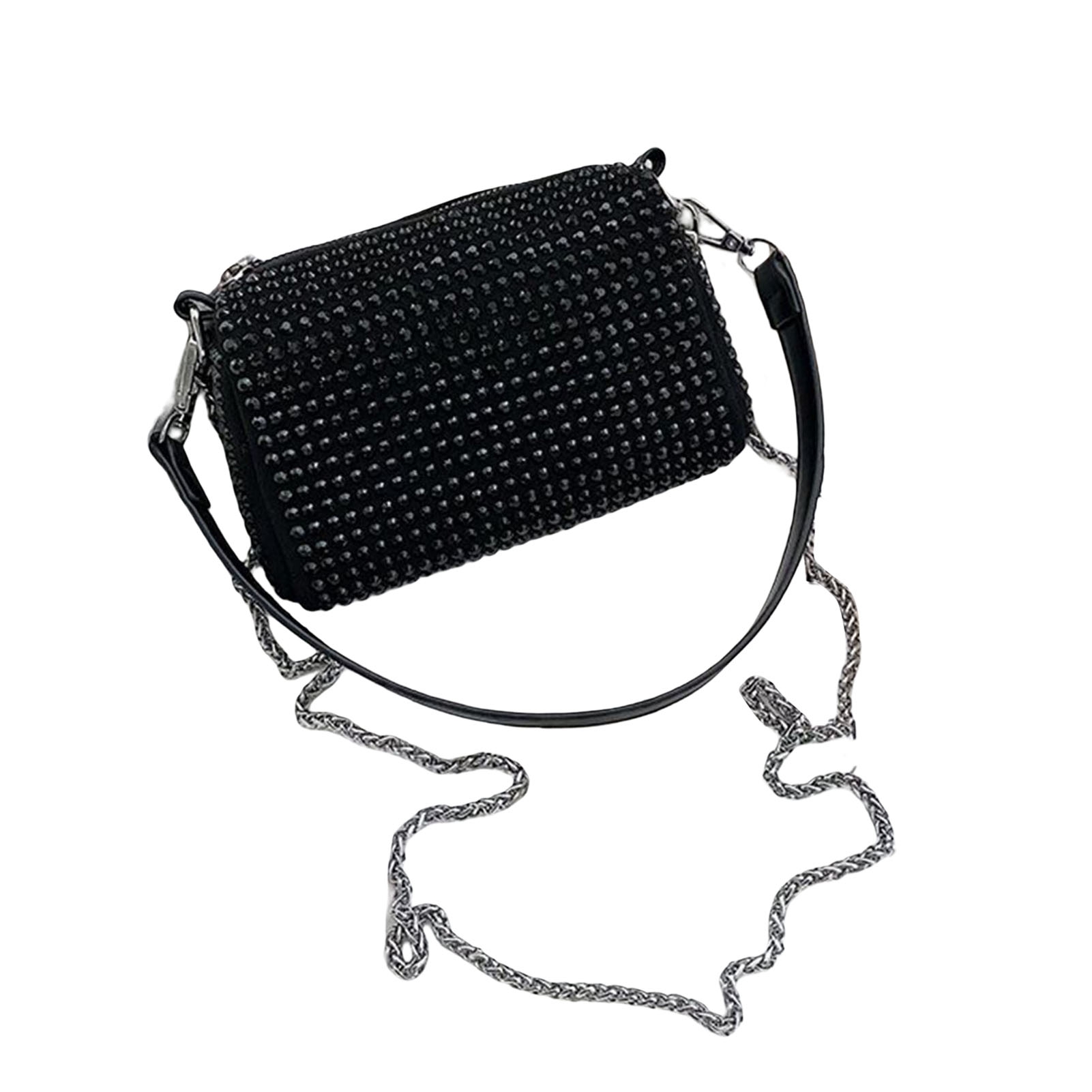 Cherryhome Rhinestone Mini Bag Women Blingbling Sparkle