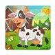 thumbnail image 4 of 4 rompecabezas de animales Rompecabezas de madera para niños pequeños Juguete educativo, 4 of 8