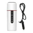 thumbnail image 3 of jicheng Car Kettle Boiler Warmer Hot Water Kettle for Tea Brewing Coffee Milk Heated white, 3 of 9