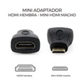 thumbnail image 3 of Adaptador Convertidor Elegate HDMI Hembra a Mini HDMI Macho, 3 of 4