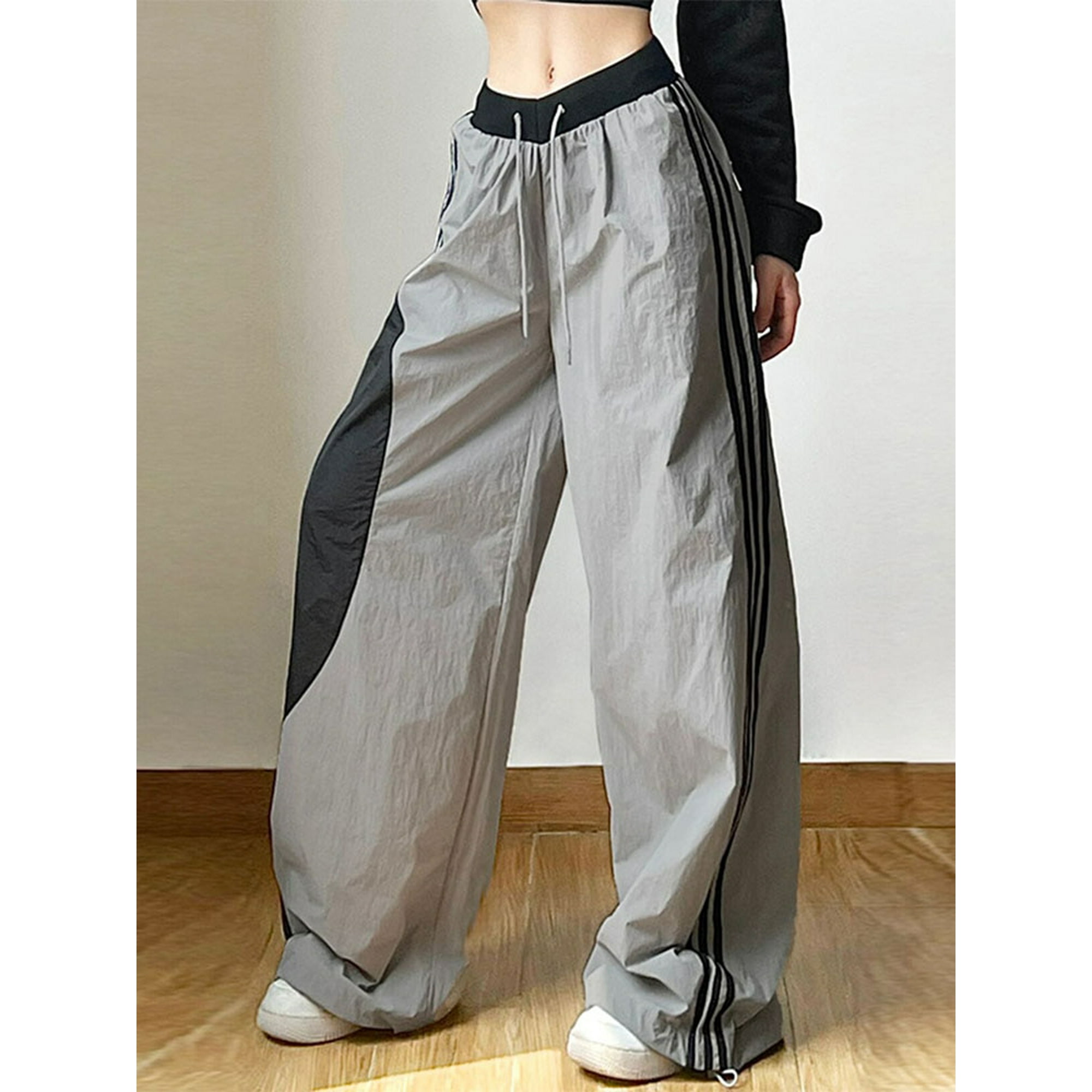 Y2K Women Streetwear Techwear Cargo Korean Harajuku Parachute