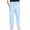 Powder Blue, variant on #followme Plaid Pajama Set for Men (Black Red Buffalo Plaid, XXX-Large)
