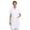 White, variant on Ensemble by Court Attire Classic White Lab Coat for Doctors and Clinicians with Chest Pocket for Everyday and Lab Use