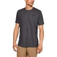 thumbnail image 4 of Under Armour Men Athletic UA Freedom Left Chest Short Sleeve T-Shirt, Black, XL, 4 of 5