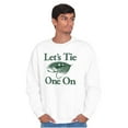 thumbnail image 5 of Funny Fishing Anglerfishing Bait Hook Sweatshirt for Men or Women Brisco Brands L, 5 of 6