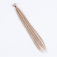 thumbnail image 3 of ITFABS Ladies Handmade Toupee Straight Hair Extension Knitted Dirty Braid Wig, 3 of 6