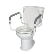 Toilet Safety Frame -  Adjustable, Compact Support Hand Rails for Bathroom Toilet Seat - Easy Installation