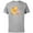 Athletic Heather, variant on Winnie the Pooh & Piglet Group Family Trip Vacation - Short Sleeve Cotton T-Shirt for Adults - Customized-Yellow