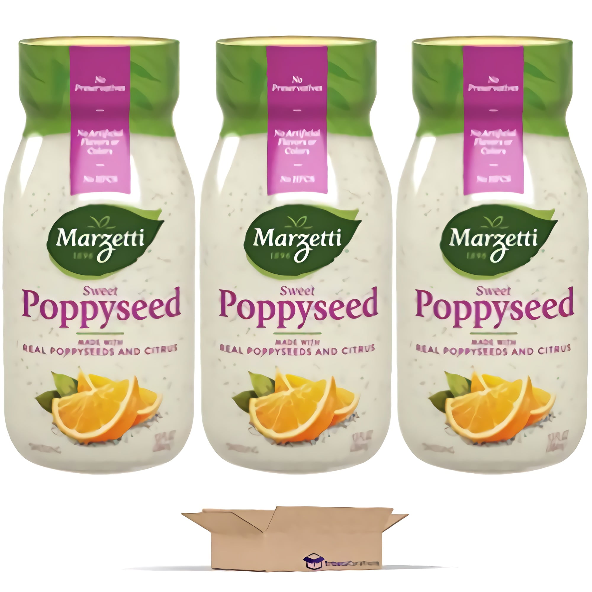 Dressing by Marzetti | 13 Ounce Jar | Sweet Poppyseed | Pack of 3