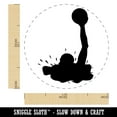 thumbnail image 2 of Water Polo Solid Self-Inking Rubber Stamp Ink Stamper - Yellow Ink - Medium 1 Inch, 2 of 7