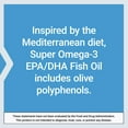 thumbnail image 6 of Life Extension Super Omega-3 EPA/DHA Fish Oil, Sesame Lignans & Olive Extract - Omega 3 Supplement - For Heart Health and Brain Support - Gluten Free, Non-GMO - 240 Easy-to-swallow Softgels, 6 of 12