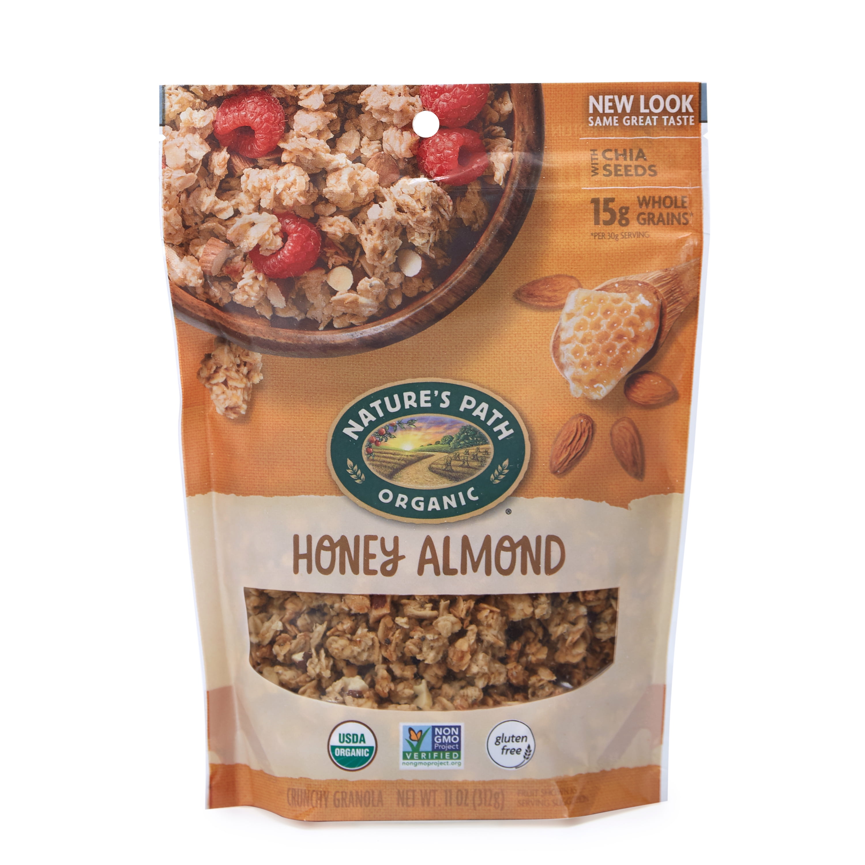 Nature's Path Organic, Granola, Gluten Free, Honey Almond, 11 oz