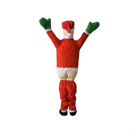 

Avdolw 2023 Velvet Santa Claus Climbing Wall Decoration - Cute Holiday Pendant Gift for Festive Home and Office Display