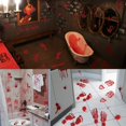 thumbnail image 2 of Calcomanías de suelo con huellas de sangre para Halloween y tatuajes, 173 unidades, 2 of 8