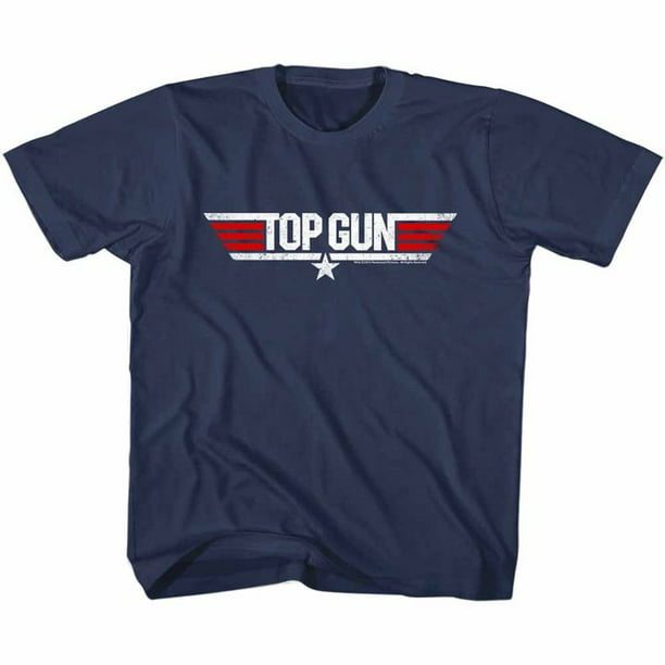 TOP GUN - Top Gun - Logo - Youth Short Sleeve T-Shirt - Walmart.com ...