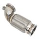 thumbnail image 1 of Tubo De Fuelle De Bajante, Tubo De Fuelle De Banda En V De 90 Acero Inoxidable De 2,5 Pulgadas Confiable Para Modificación, 1 of 7