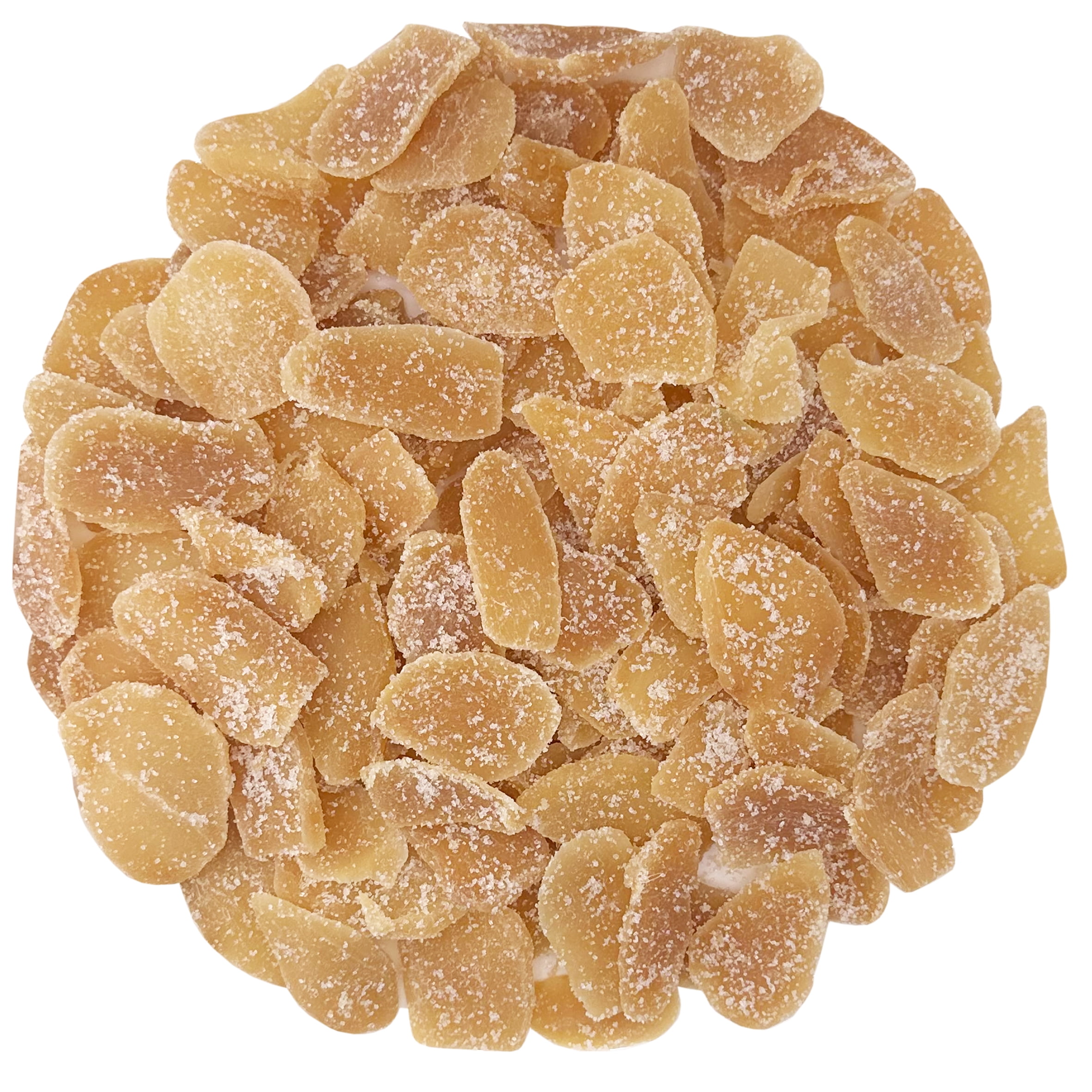 FirstChoiceCandy Dried Crystallized Ginger Slices, Sweet and Spicy Ginger -5  Pound