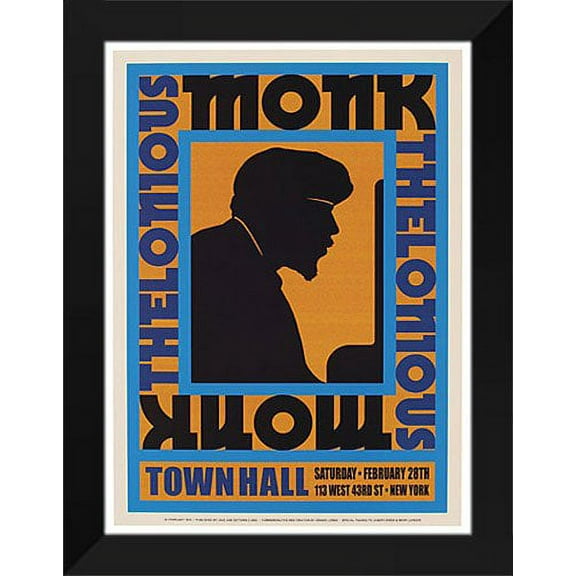 21x28 Framed Art Print "Thelonious Monk, 1959"