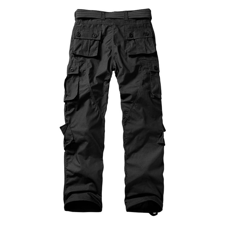  Brnmxoke Ripstop Pants for Men,Mans Long Wild Pants Trackpants  Casual Hiking Outdoor Lounge Pants,Hunting Pants for Men Black : Sports &  Outdoors