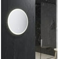 thumbnail image 3 of Fresca Fmr012424rd Angelo 24" Diameter Modern Circular Aluminum Frameless Bathroom Wall, 3 of 5