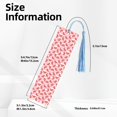 thumbnail image 3 of Kdxio Sweet Watermelon Print Metal Tassel Bookmarks,Perfect Gift for Art Lovers and Bookworms Metal Bookmarks for Women, 3 of 8