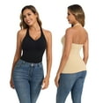 thumbnail image 2 of Joyshaper Seamless Halter Neck Shaping Tank Top Fitted Sleeveless Cami Top Shapewear Tank Tops for Women, 2 of 6