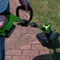 "Earthwise 10"" Cordless Electric 20Volt Grass and Weed Trimmer, Yard
