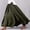 Army Green, variant on Tennis Skirts for Women Summer Elegant Everyday Skirt for Daily Wear Dance Stretchy Waist Flowy Midi Skirt with High Waist Boho Casual Solid Color Plain Skirt for Spring Light Blue 85CM