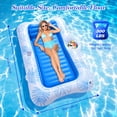 thumbnail image 6 of MoKo Inflatable Tanning Pool Floats Adult, Water Filled Tanning Bed Inflatable Lounger Pool Raft Toys Blow Up Pool for Backyard Lake Beach, 6 of 7