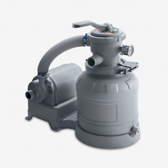 Funsicle 10-Inch Sand Filter Pump, 1400 GPH Pool Pump for Above Ground Pools, Adults