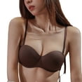 thumbnail image 2 of Hemlock Deep Back Balconette Bras, Deep Back Bra, Plunging Balconette Neckline, Backless With Versatile Straps, Purple Plunging Neckline Bras, Purple S, Size S-XL, 2 of 9