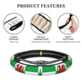 thumbnail image 4 of Welsh Flag Anti-Slip Neoprene Steering Wheel Cover, Universal 15 Inch Fit Vehicles, Sedans, SUVs, Vans, Trucks, 4 of 7